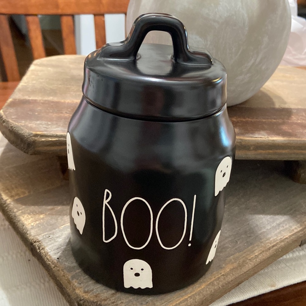 NWT Rae Dunn Boo Canister